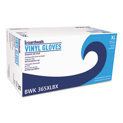 General Purpose Vinyl Gloves, Powder/Latex-Free, 2.6 mil, X-Large, Clear, 100/Box, 10 Boxes/Carton OrdermeInc OrdermeInc