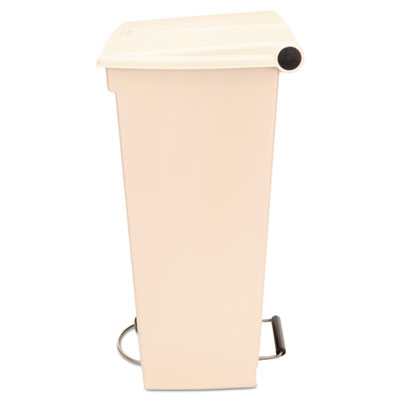 Legacy Step-On Receptacle, 23 gal, Polyethylene, Beige OrdermeInc OrdermeInc