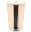 Legacy Step-On Receptacle, 23 gal, Polyethylene, Beige OrdermeInc OrdermeInc