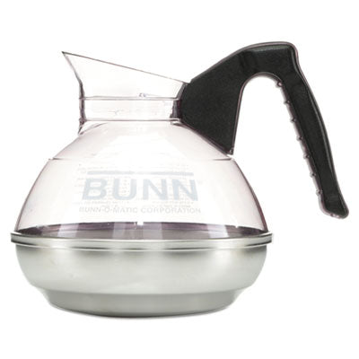 BUNN-O-MATIC 64 oz. Easy Pour Decanter, Black Handle