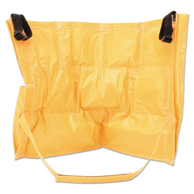 Rubbermaid® Commercial Brute Caddy Bag, 12 Compartments, Yellow OrdermeInc OrdermeInc