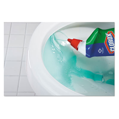 Toilet Bowl Cleaner with Bleach, Fresh Scent, 24oz Bottle - OrdermeInc