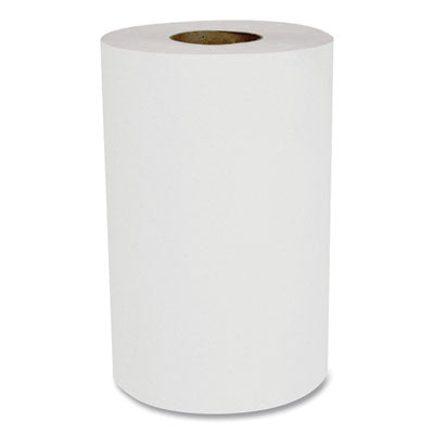 BOARDWALK Hardwound Paper Towels, Nonperforated, 1-Ply, 8" x 350 ft, White, 12 Rolls/Carton - OrdermeInc