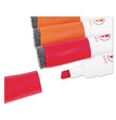 U Brands Chisel Tip Low-Odor Dry-Erase Markers with Erasers, Broad Chisel Tip, Assorted Colors, 24/Pack - OrdermeInc