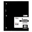 MEAD PRODUCTS Wireless Neatbook Notebook, 1-Subject, Wide/Legal Rule, Randomly Assorted Cover Color, (80) 10.5 x 8 Sheets - OrdermeInc