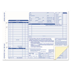 TOPS™ Auto Repair Four-Part Order Form, Four-Part Carbonless, 11 x 8.5, 50 Forms Total OrdermeInc OrdermeInc