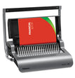 Quasar 500 Manual Comb Binding System, 500 Sheets, 18.13 x 15.38 x 5.13, Metallic Gray OrdermeInc OrdermeInc