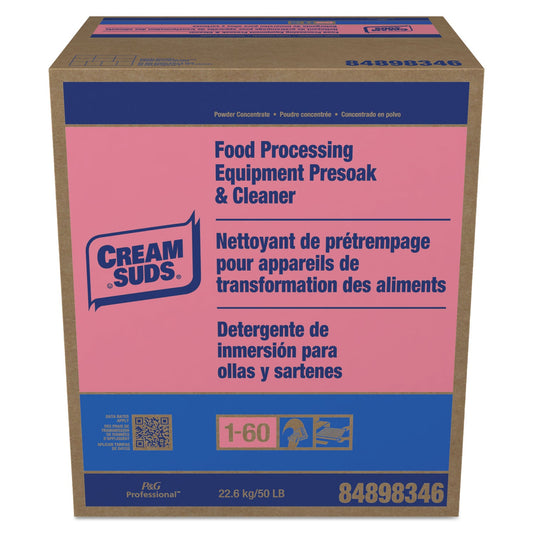 Manual Pot and Pan Presoak and Detergent with Phosphate, Baby Powder Scent, Powder, 50 lb Box - OrderMe