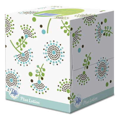PROCTER & GAMBLE Plus Lotion Facial Tissue, 1-Ply, White, 56 Sheets/Box, 24 Boxes/Carton - OrdermeInc