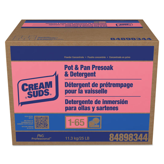 Manual Pot and Pan Presoak and Detergent without Phosphate, Baby Powder Scent, Powder, 25 lb Box - OrderMe