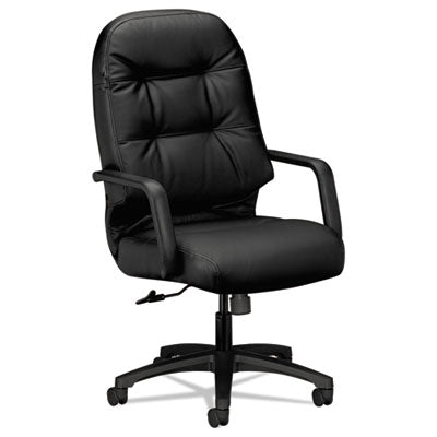 Pillow-Soft 2090 Series Executive High-Back Swivel/Tilt Chair, Supports Up to 300 lb, 16.75" to 21.25" Seat Height, Black OrdermeInc OrdermeInc