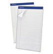 Perforated Writing Pads, Wide/Legal Rule, 50 White 8.5 x 14 Sheets, Dozen OrdermeInc OrdermeInc