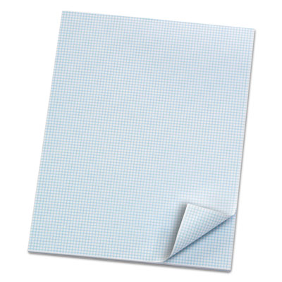 Quadrille Pads, Quadrille Rule (8 sq/in), 50 White (Heavyweight 20 lb Bond) 8.5 x 11 Sheets OrdermeInc OrdermeInc