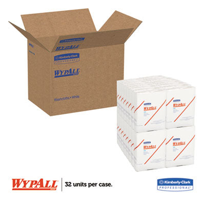 WypAll® X50 Cloths, 1/4 Fold, 12.5 x 10, White, 26/Pack, 32 Packs/Carton OrdermeInc OrdermeInc