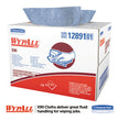 WypAll® X90 Cloths, BRAG Box, 2-Ply, 11.1 x 16.8, Denim Blue, 136/Carton - OrdermeInc