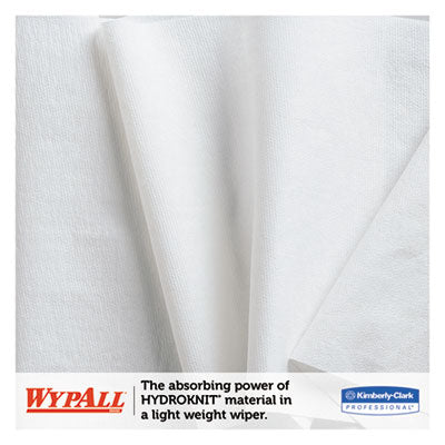 WypAll® General Clean X60 Cloths, 1/4 Fold, 11 x 23, White, 100/Box, 9 Boxes/Carton OrdermeInc OrdermeInc