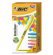 BIC CORP. Brite Liner Highlighter Value Pack, Assorted Ink Colors, Chisel Tip, Assorted Barrel Colors, 24/Set