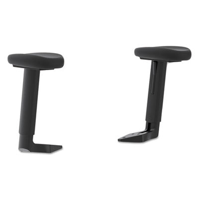 ValuTask Height-Adjustable Arm Kit for HON ValuTask Chairs, 4 x 10.25 x 11.88, Black, 2/Set OrdermeInc OrdermeInc