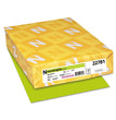 Astrobrights® Color Cardstock, 65 lb Cover Weight, 8.5 x 11, Terra Green, 250/Pack OrdermeInc OrdermeInc