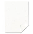 Color Cardstock, 65 lb Cover Weight, 8.5 x 11, Stardust Flecked White, 250/Pack - OrdermeInc