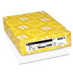 NEENAH PAPER Exact Index Card Stock, 94 Bright, 110 lb Index Weight, 8.5 x 11, White, 250/Pack