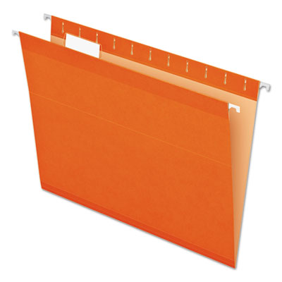 Pendaflex® Colored Reinforced Hanging Folders, Letter Size, 1/5-Cut Tabs, Orange, 25/Box OrdermeInc OrdermeInc