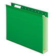 Pendaflex® Extra Capacity Reinforced Hanging File Folders with Box Bottom, 2" Capacity, Letter Size, 1/5-Cut Tabs, Bright Green, 25/Box OrdermeInc OrdermeInc