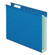 Pendaflex® Extra Capacity Reinforced Hanging File Folders with Box Bottom, 2" Capacity, Letter Size, 1/5-Cut Tabs, Blue, 25/Box OrdermeInc OrdermeInc
