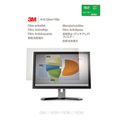 3M™ Antiglare Frameless Filter for 19" Flat Panel Monitor OrdermeInc OrdermeInc