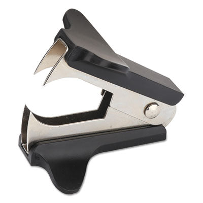 UNIVERSAL OFFICE PRODUCTS Jaw Style Staple Remover, Black, 3/Pack