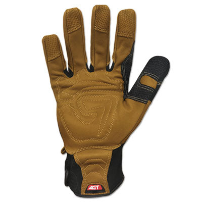 Ironclad Ranchworx Leather Gloves, Black/Tan, Large OrdermeInc OrdermeInc