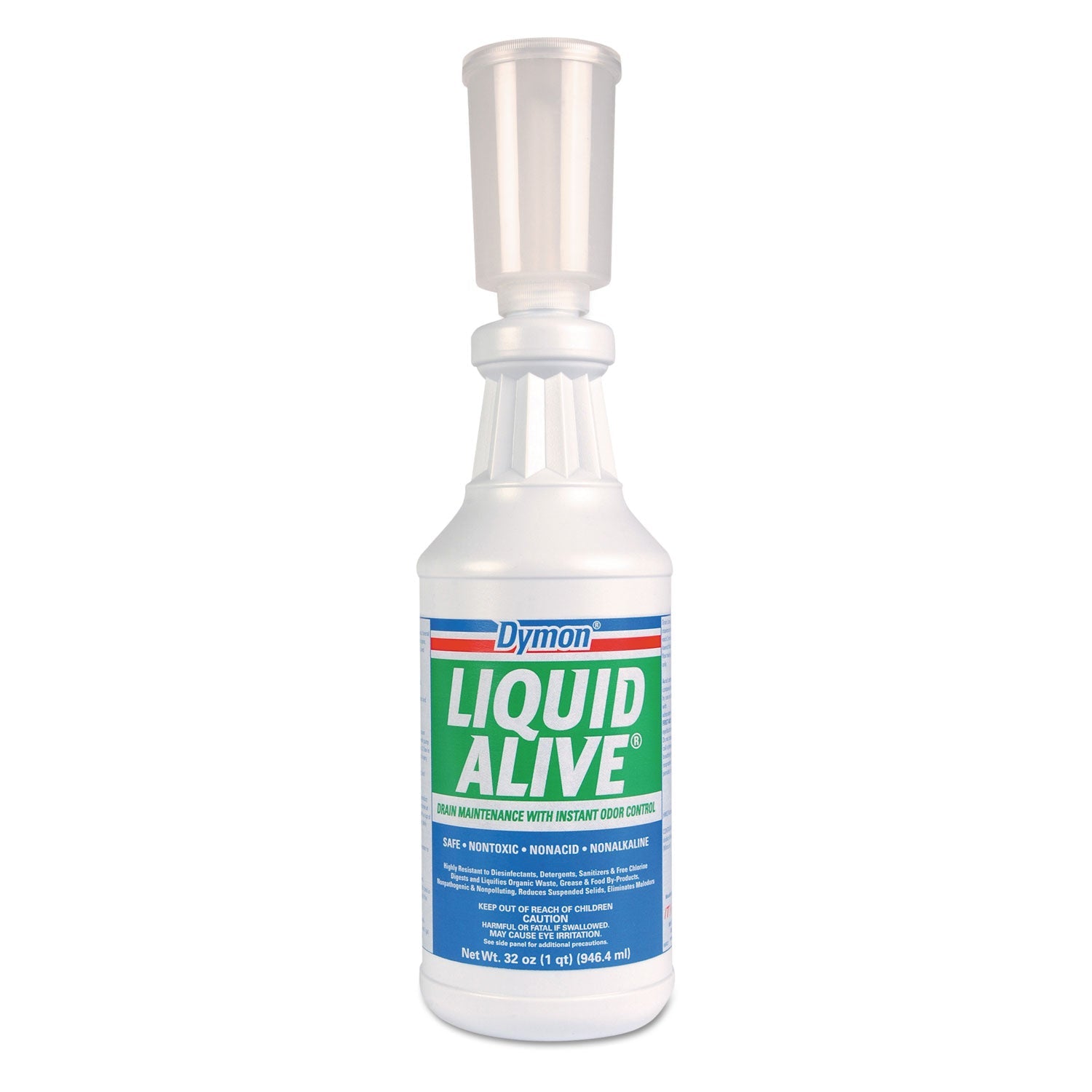 LIQUID ALIVE Enzyme Producing Bacteria, 32 oz. Bottle, 12/Carton - OrderMe