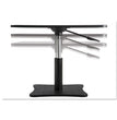 DC230 Adjustable Laptop Stand, 21" x 13" x 12" to 15.75", Black, Supports 20 lbs OrdermeInc OrdermeInc