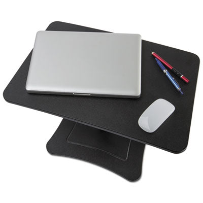 DC230 Adjustable Laptop Stand, 21" x 13" x 12" to 15.75", Black, Supports 20 lbs OrdermeInc OrdermeInc