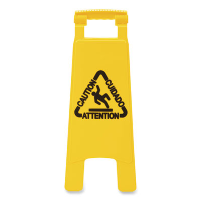 Boardwalk® Site Safety Wet Floor Sign, 2-Sided, 10 x 2 x 26, Yellow OrdermeInc OrdermeInc