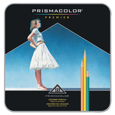 Premier Colored Pencil, 0.7 mm, 2B, Assorted Lead and Barrel Colors, 132/Pack OrdermeInc OrdermeInc