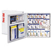 ANSI 2015 SmartCompliance Food Service First Aid Kit, w/o Medication, 50 People, 260 Pieces, Metal Case OrdermeInc OrdermeInc