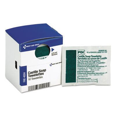SmartCompliance Castile Soap Towelettes, 10/Box OrdermeInc OrdermeInc