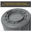 Rubbermaid® Commercial Vented Round Brute Container, 20 gal, Plastic, Yellow OrdermeInc OrdermeInc