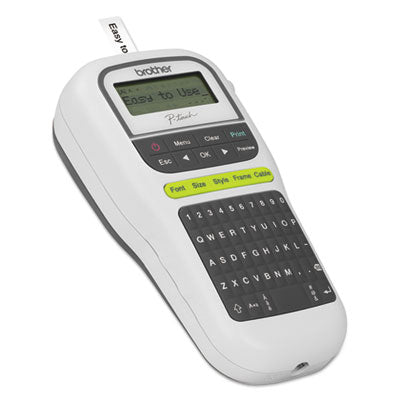 Brother P-Touch® PT-H110 Easy Portable Label Maker, 2 Lines, 4.5 x 6.13 x 2.5 OrdermeInc OrdermeInc