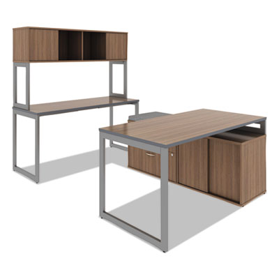 Reversible Laminate Table Top, Rectangular, 59.38w x 23.63d, Espresso/Walnut OrdermeInc OrdermeInc