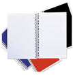 UNIVERSAL OFFICE PRODUCTS Wirebound Notebook, 3-Subject, Medium/College Rule, Assorted Cover Colors, (120) 9.5 x 6 Sheets, 4/Pack