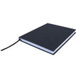 Casebound Hardcover Notebook, 1-Subject, Wide/Legal Rule, Black Cover, (150) 10.25 x 7.63 Sheets OrdermeInc OrdermeInc