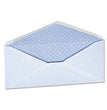 Universal® Open-Side Security Tint Business Envelope, #10, Monarch Flap, Gummed Closure, 4.13 x 9.5, White, 500/Box OrdermeInc OrdermeInc