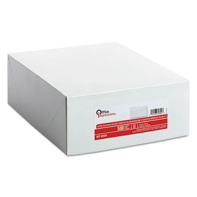 Office Impressions® Peel Seal Strip Business Envelope, #10, Square Flap, Self-Adhesive Closure, 4.13 x 9.5, White, 500/Box OrdermeInc OrdermeInc
