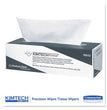 Kimtech™ Precision Wipers, POP-UP Box, 1-Ply, 11.8 x 11.8, Unscented, White, 196/Box, 15 Boxes/Carton - OrdermeInc