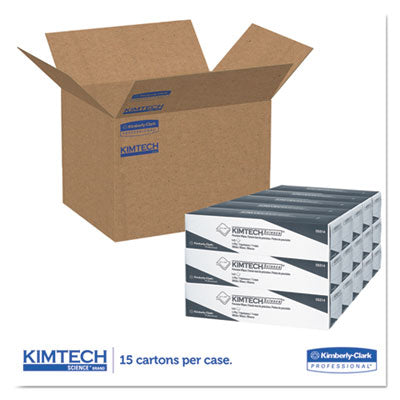 Kimtech™ Precision Wiper, POP-UP Box, 1-Ply, 14.7 x 16.6 Unscented, White, 144/Box - OrdermeInc