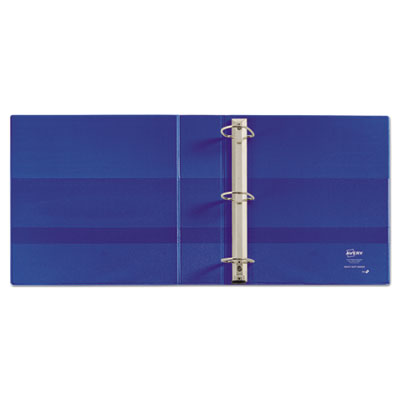 AVERY PRODUCTS CORPORATION Heavy-Duty Non-View Binder with DuraHinge and One Touch EZD Rings, 3 Rings, 2" Capacity, 11 x 8.5, Blue