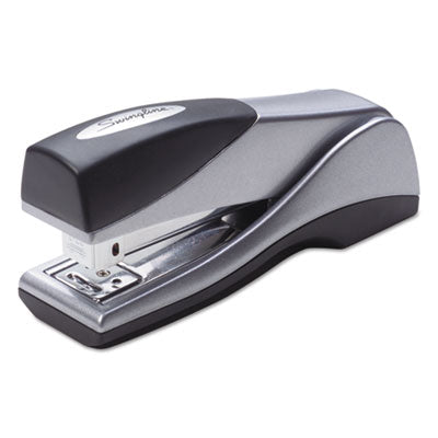 Optima Grip Compact Stapler, 25-Sheet Capacity, Silver OrdermeInc OrdermeInc