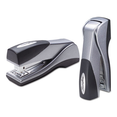 Optima Grip Compact Stapler, 25-Sheet Capacity, Silver OrdermeInc OrdermeInc